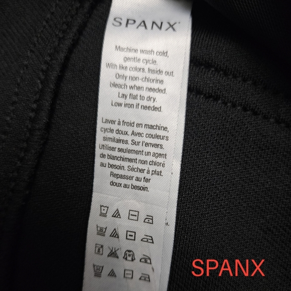 SPANX Jean-ish Ankle Leggings Black - Picture 7 of 9